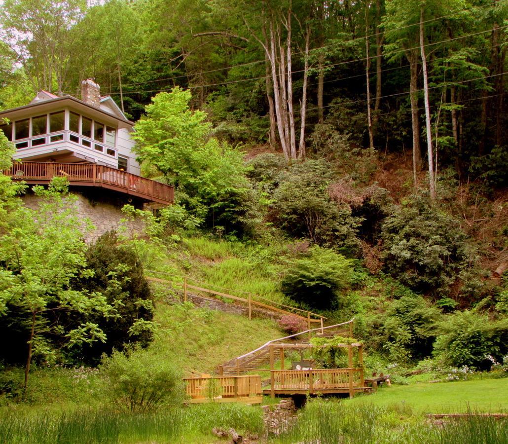 Red Leaf River Inn Waynesville Bagian luar foto